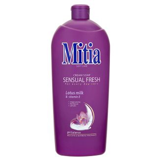 Mitia 1l tek.mýdlo Sensual | Toaletní mycí prostředky - Tekutá mýdla - Bez dávkovače